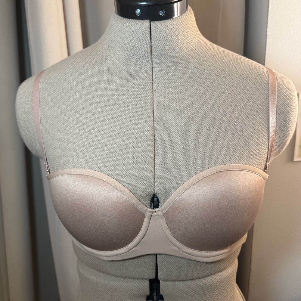 ThirdLove Nude Classic Strapless Bra size 32 1/2